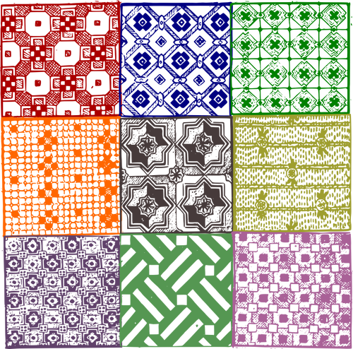Quilt Patterns Clipart