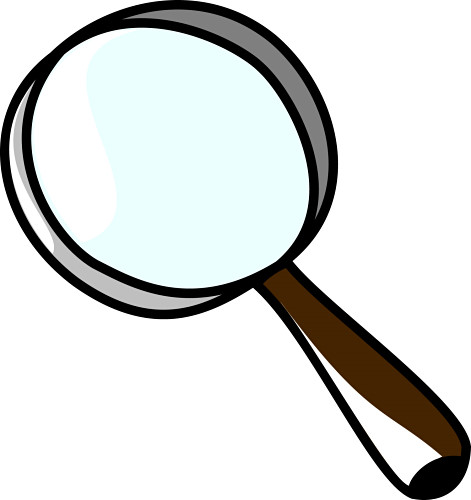 Detective Magnifying Glass Free Download Clipart