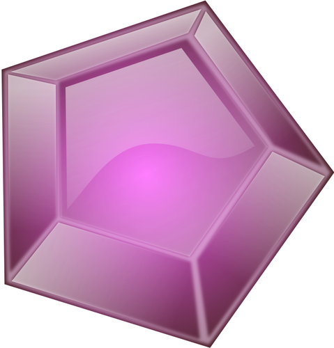 Multi Surface Purple Diamond Clipart