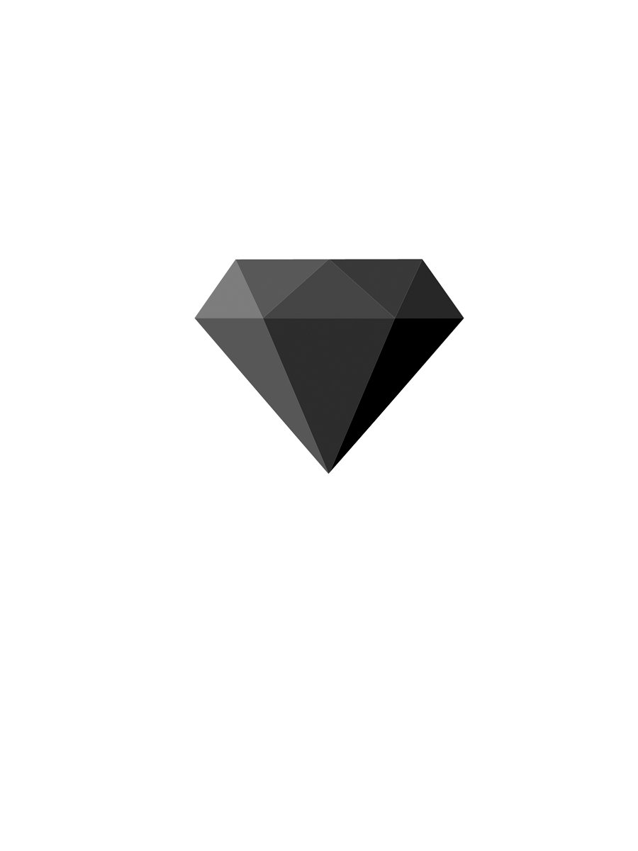 And Diamond Triangle Pattern Black White Clipart