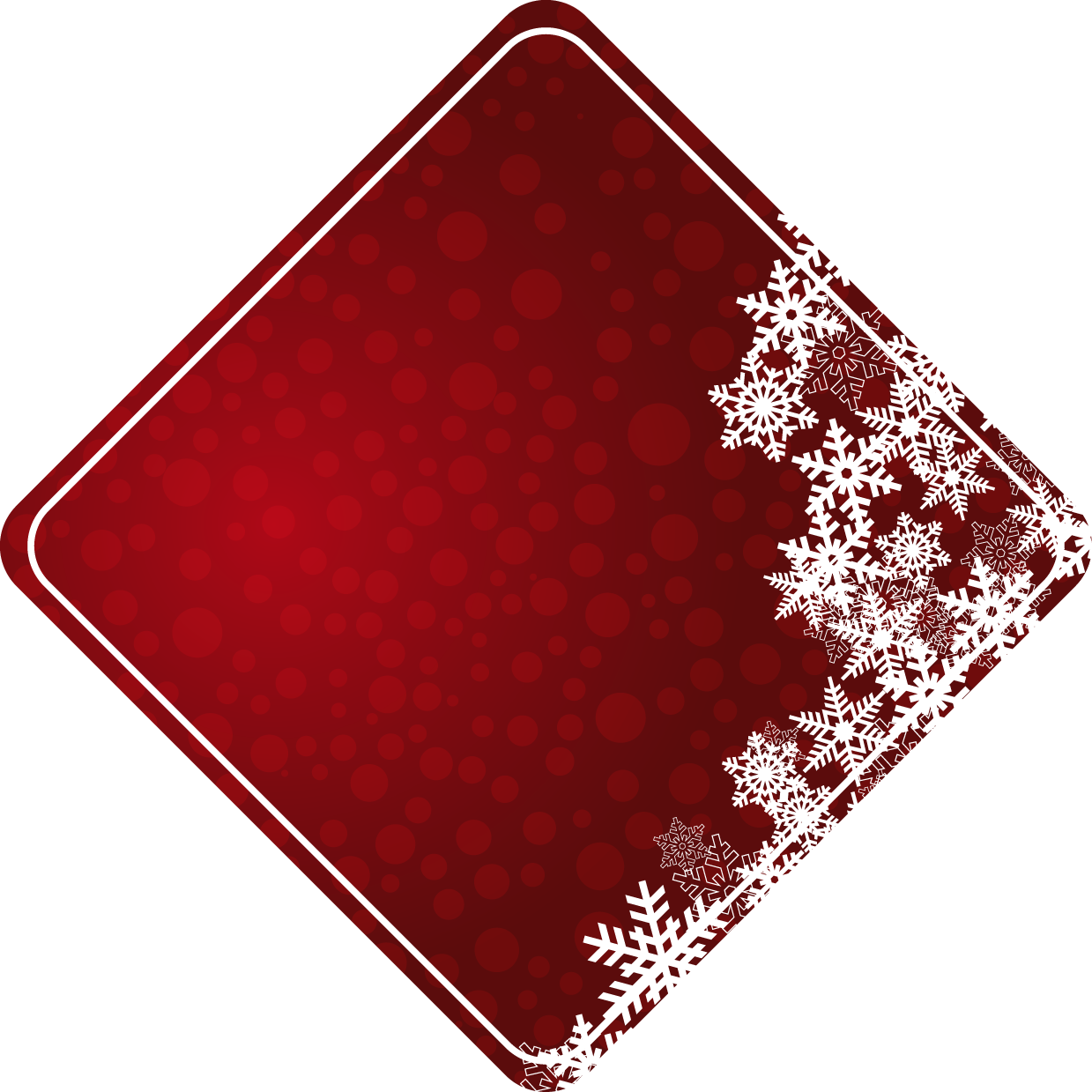 Box Square Text Polka Rhombus Diamond Red Clipart