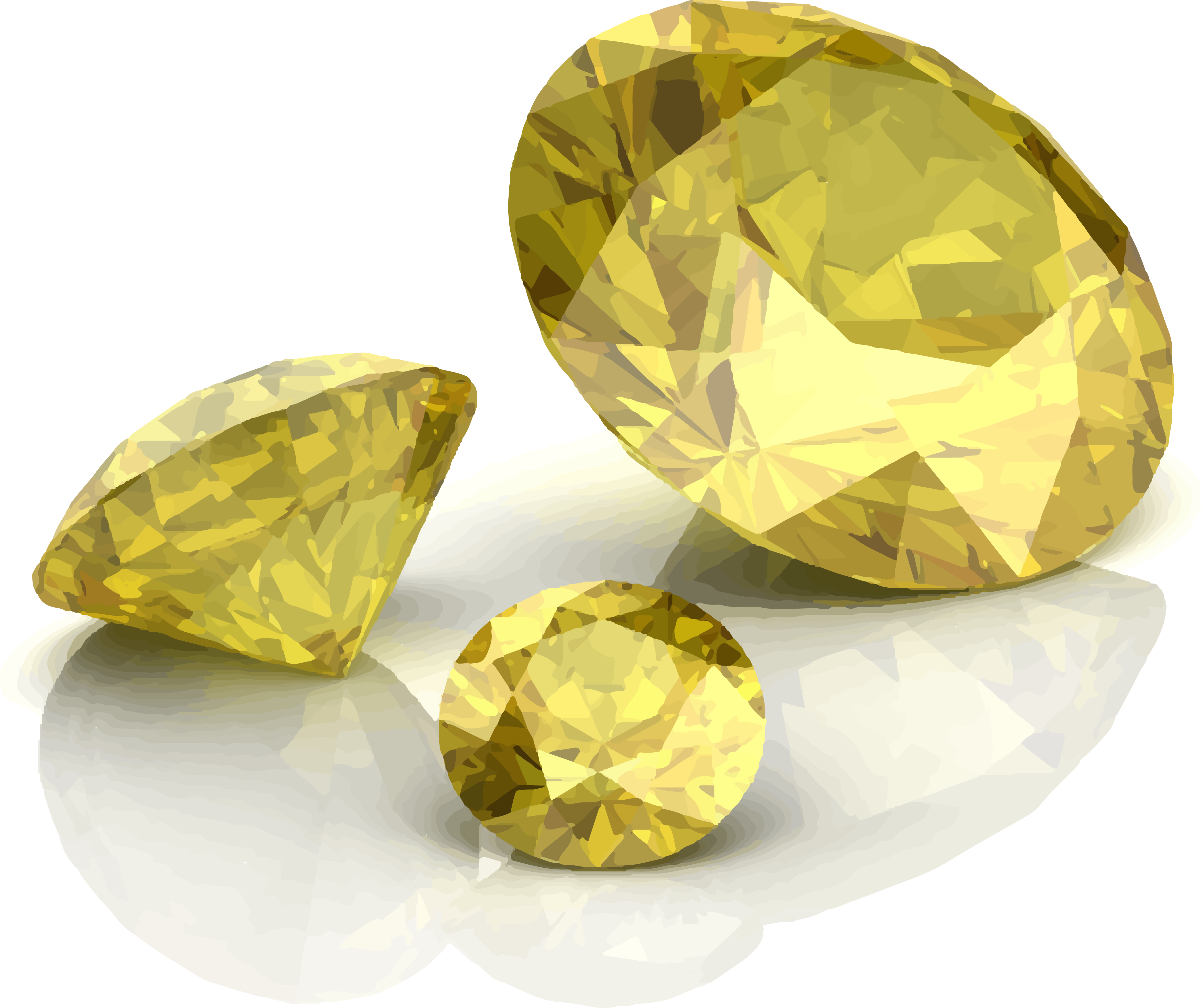 Download Golden Diamond Of Topaz Sapphire Gemstone Glow Clipart Png Free Freepngclipart