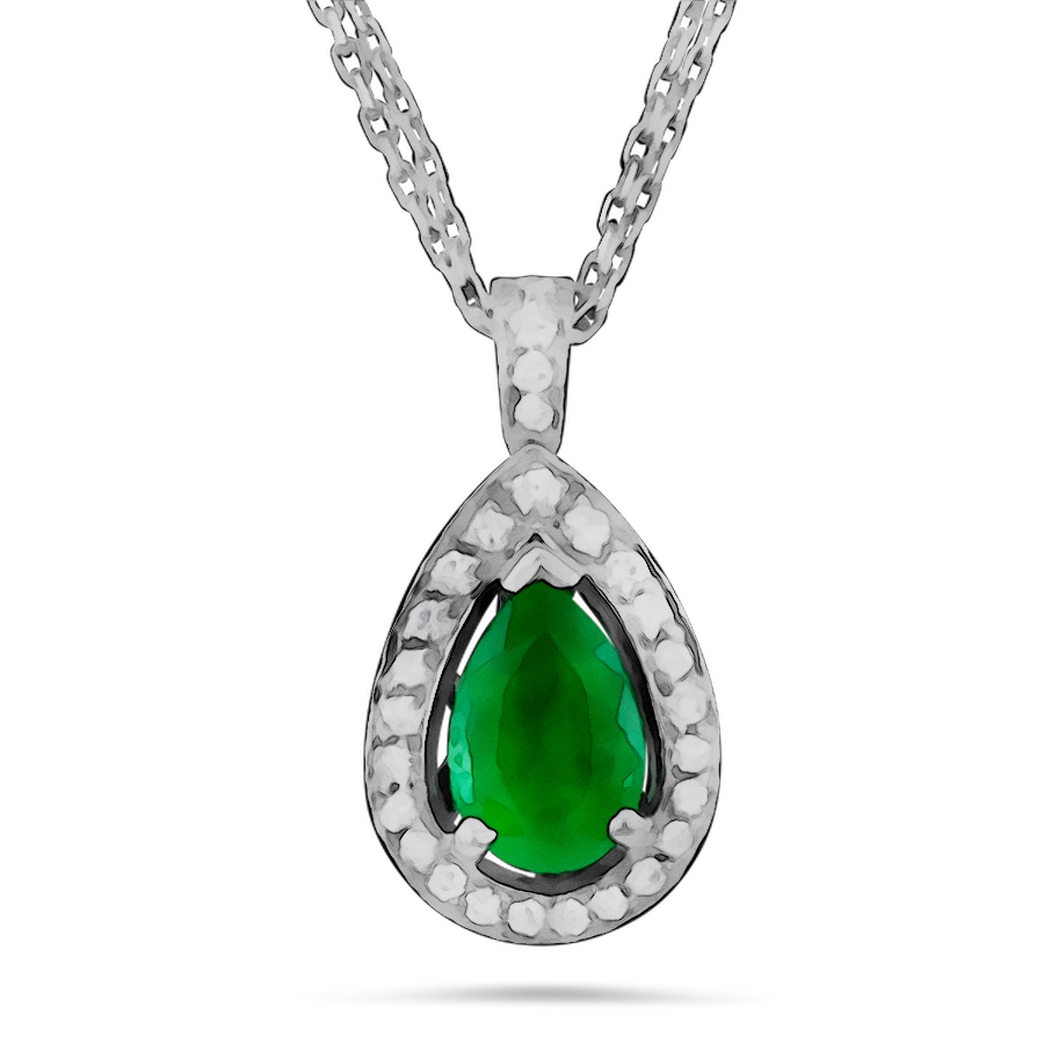 Jewellery Diamond Pendant Silver Emerald Free Clipart HD Clipart