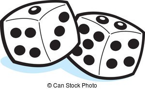 Two Cartoon Dice Related Keywords Free Download Png Clipart
