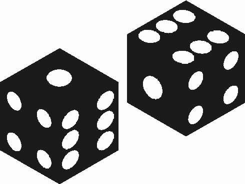 1 Dice Images Download Png Clipart