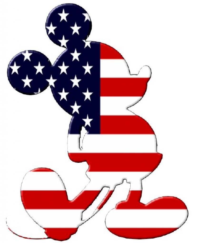 Disney 4Th Of July On Mickey Clipart