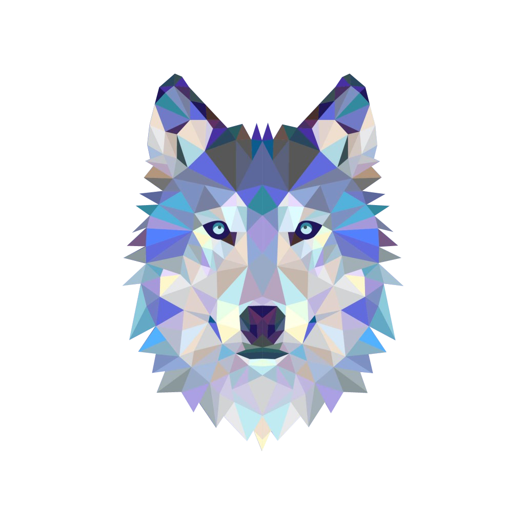 Geometry Sticker Dog T-Shirt Paper Wolf Clipart