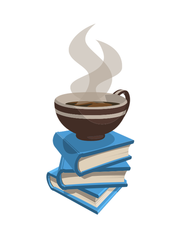 Coffee And Books Clipart
