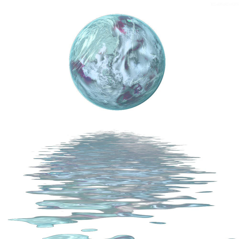 Water Picsart Sticker Planet Studio Earth Reflection Clipart