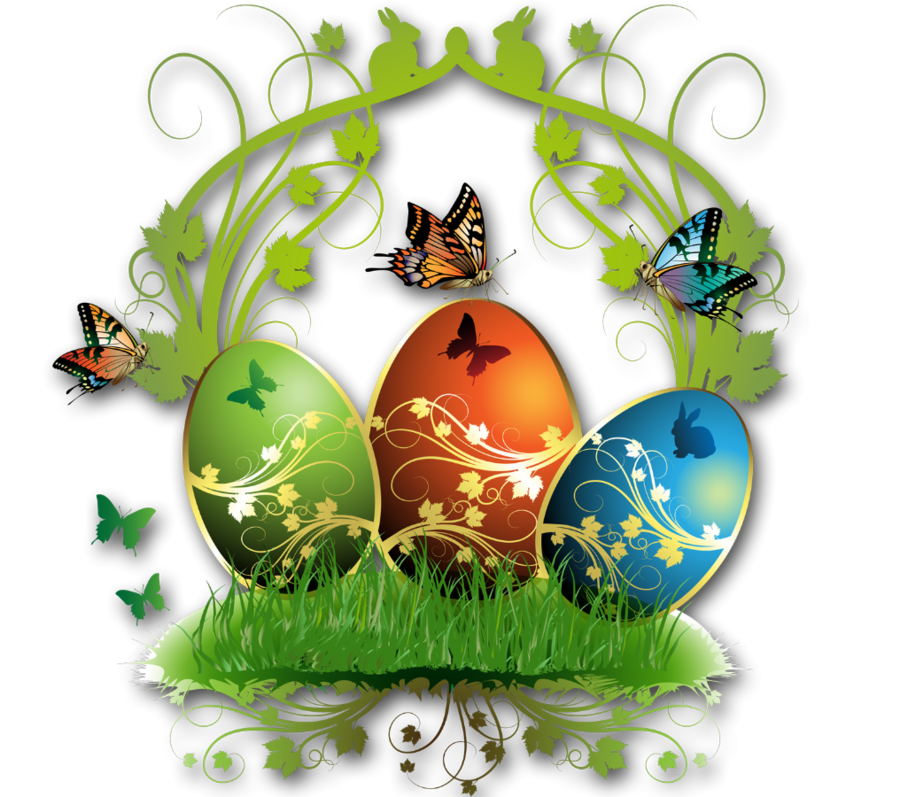 Easter Eggs Decoration Decorating Egg Nice Clipart