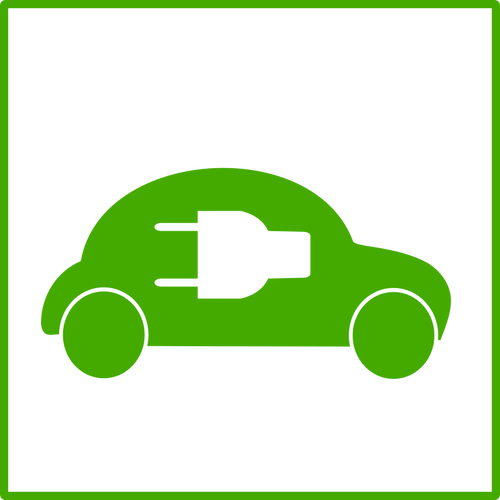 Electric Car Icon Clipart