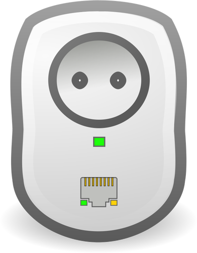 Electric And Network Plug Clipart
