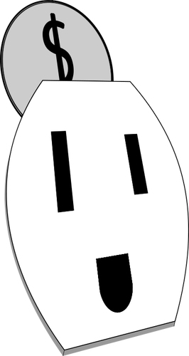 Happy Electrical Outlet Clipart