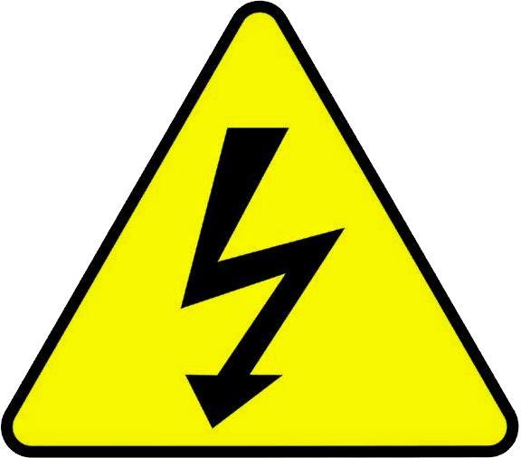 High Electricity Warning Voltage Sign Free Download PNG HD Clipart