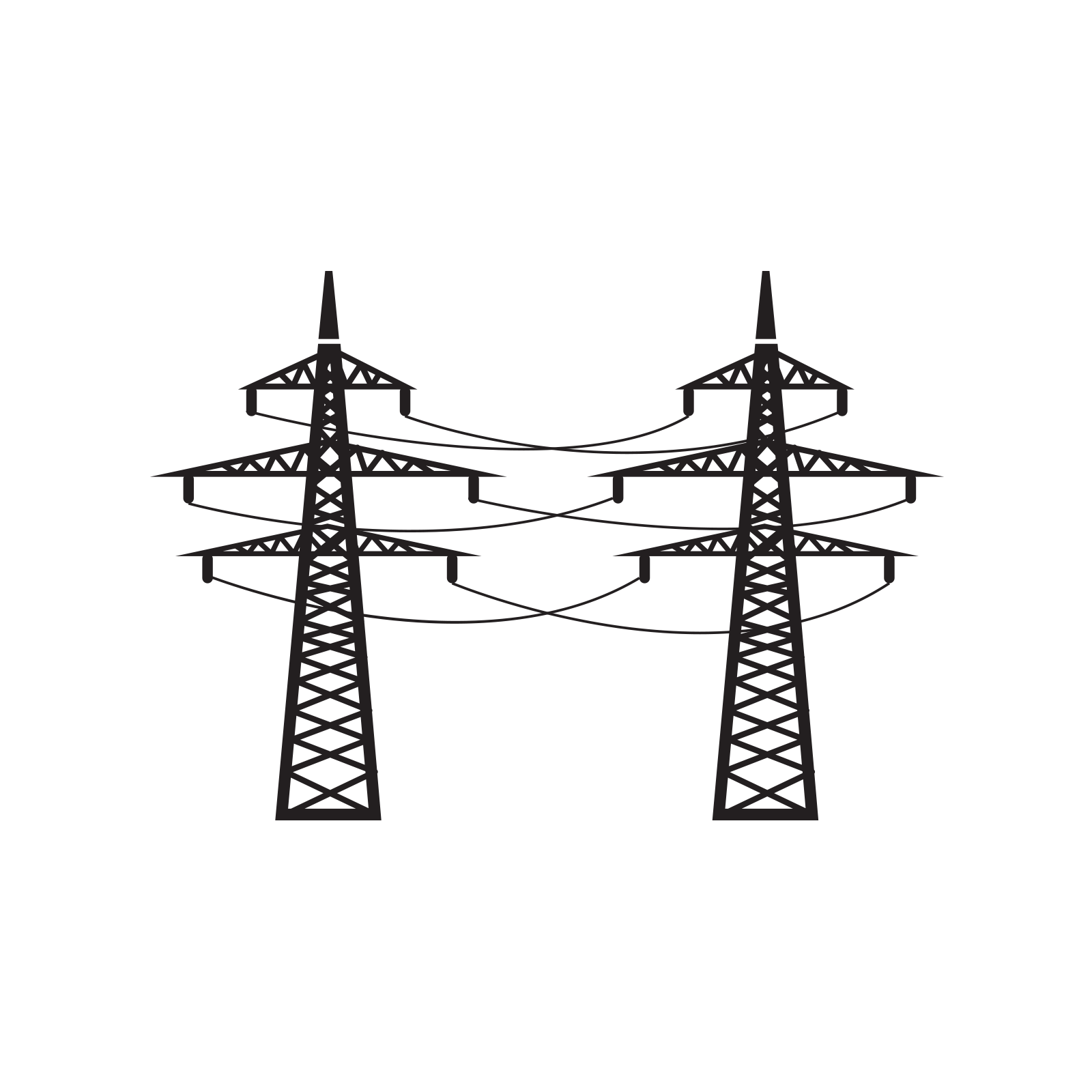 High Tower Black Voltage Free HD Image Clipart