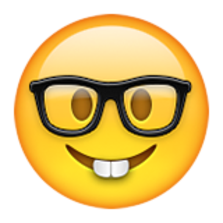 Nerd Email Whatsapp Iphone Emoji HQ Image Free PNG Clipart