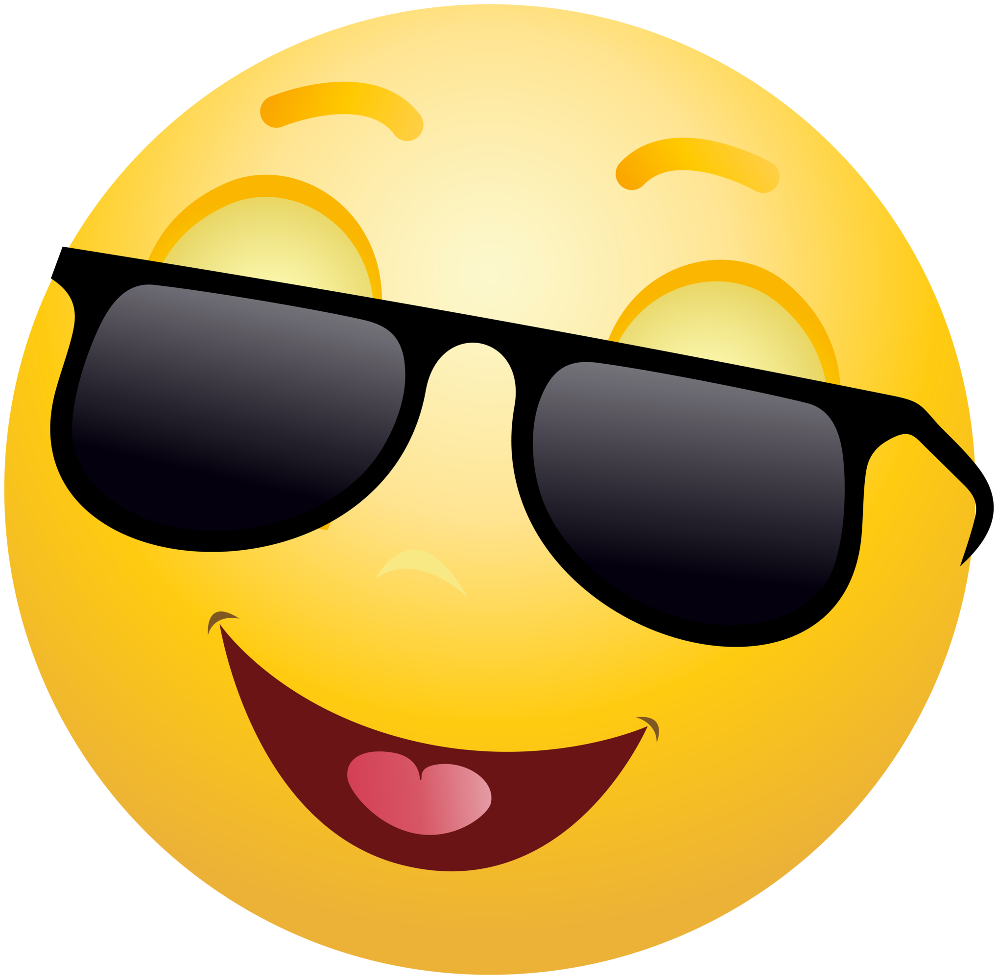 Emoticon Smiley Sunglasses Faces Emoji Free Photo PNG Clipart