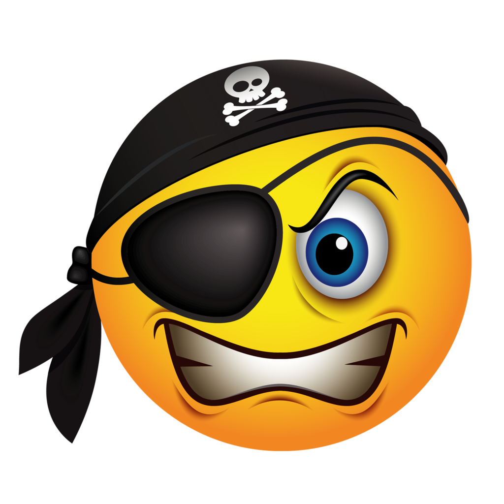 Emoticon Piracy Smiley Pirate Emoji HD Image Free PNG Clipart