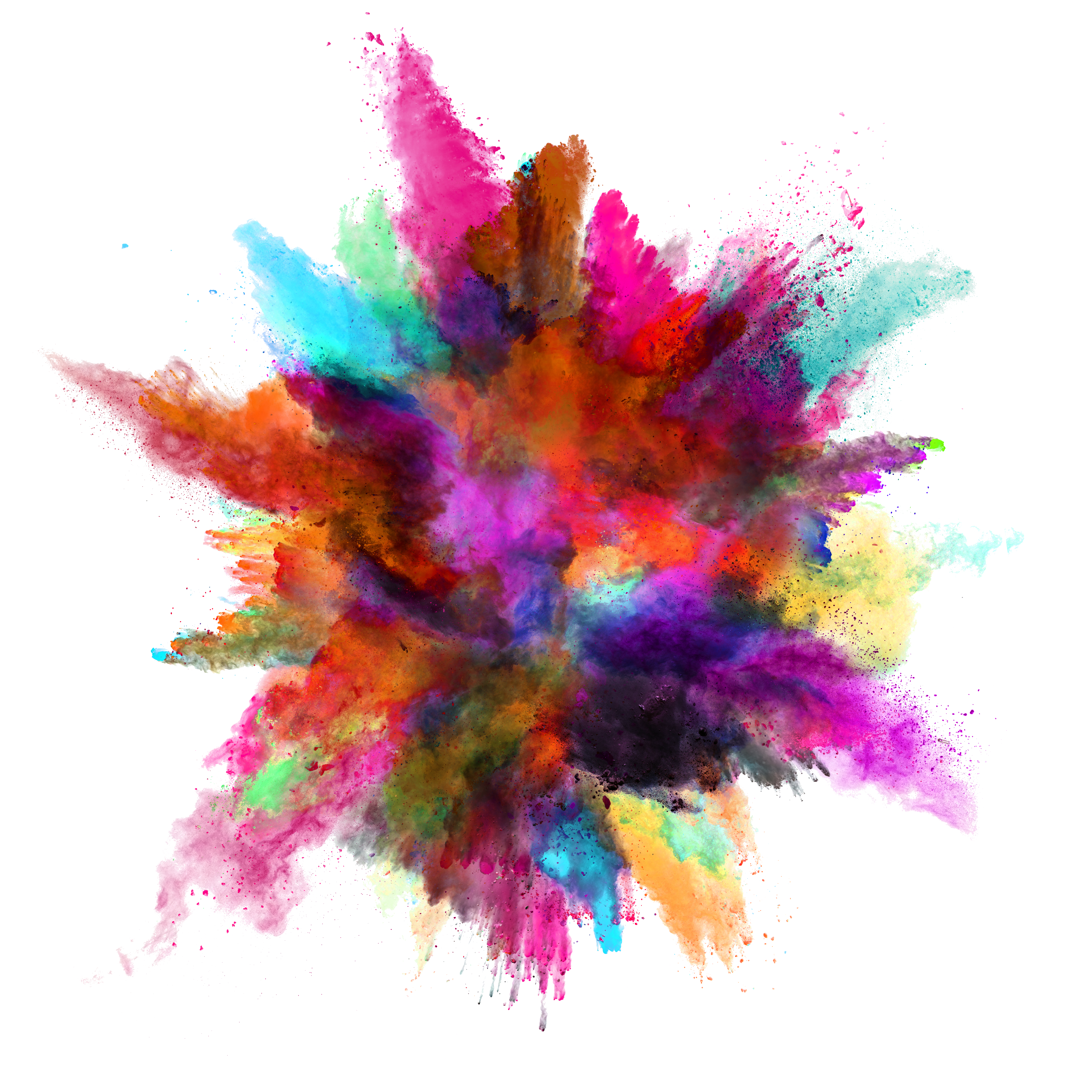 Explosion Color Photography Royalty-Free Dust White Stock Clipart