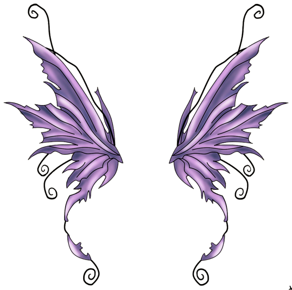 Butterfly Purple Fairy Illustration Tattoos Free Clipart HD Clipart