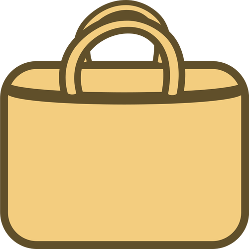 Simple Shopping Bag Clipart