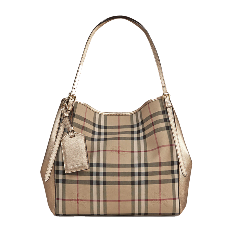 Burberry Fashion Handbags Leather Plaid Handbag Clipart