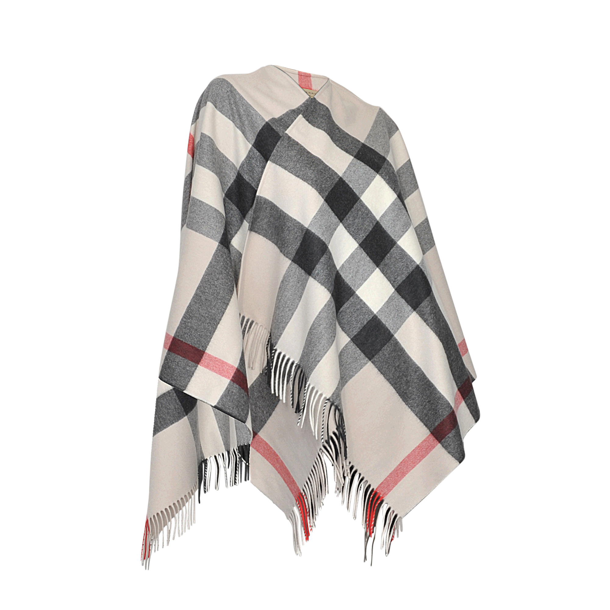 burberry poncho scarf