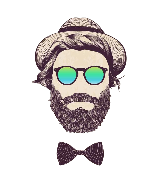 Bearded Illustration Royalty-Free Hipster Stock Man Clipart