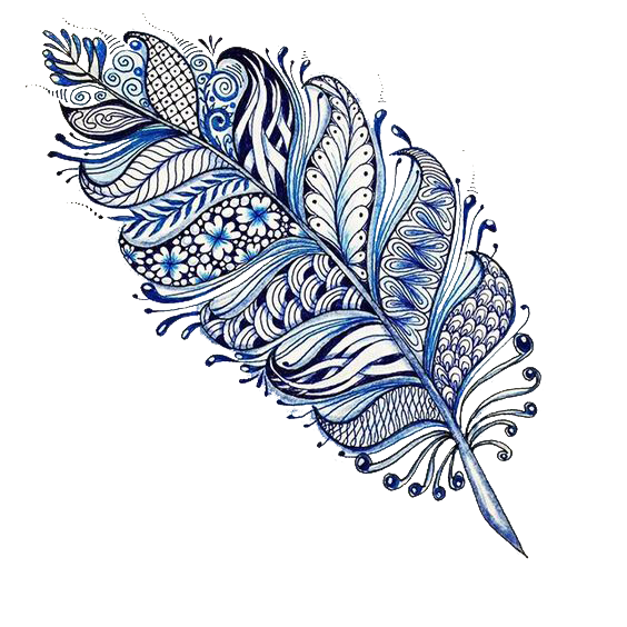 Tattoo Designs Mehndi Feather Mandala Drawing Clipart