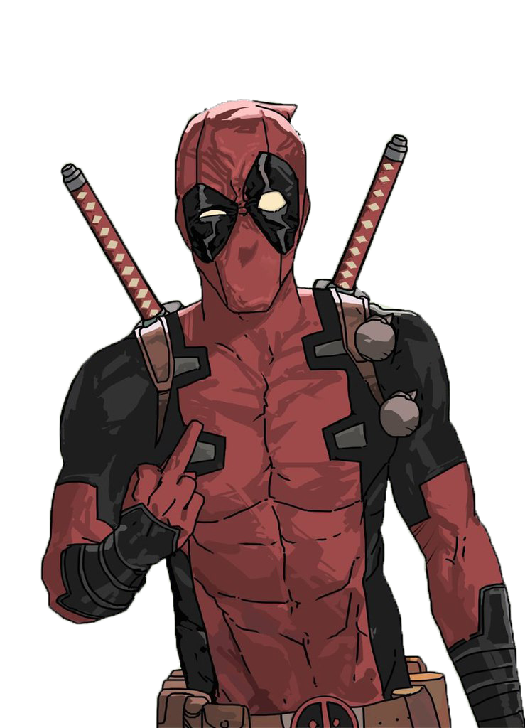 Television Superhero Show Movie Others Deadpool Drawing Clipart