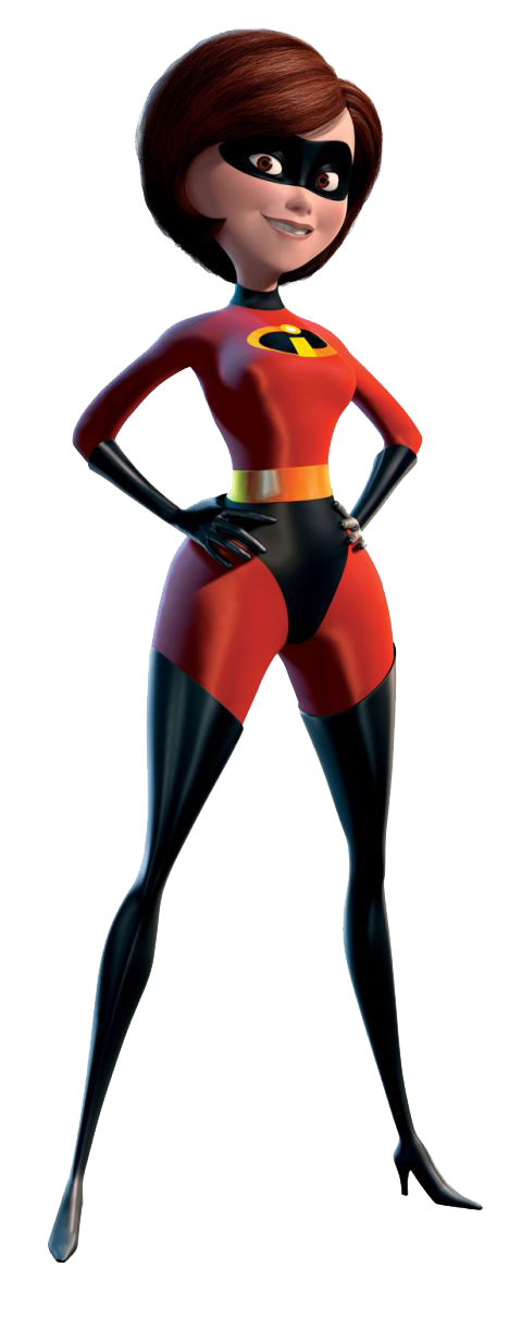 Elastigirl Hunter Dash Incriveis Parr Violet Holly Clipart