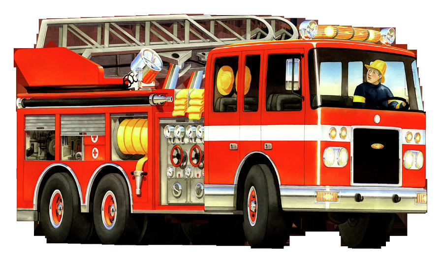 Fire Truck Fire Engine Image Cartoon Firetruck Clipart