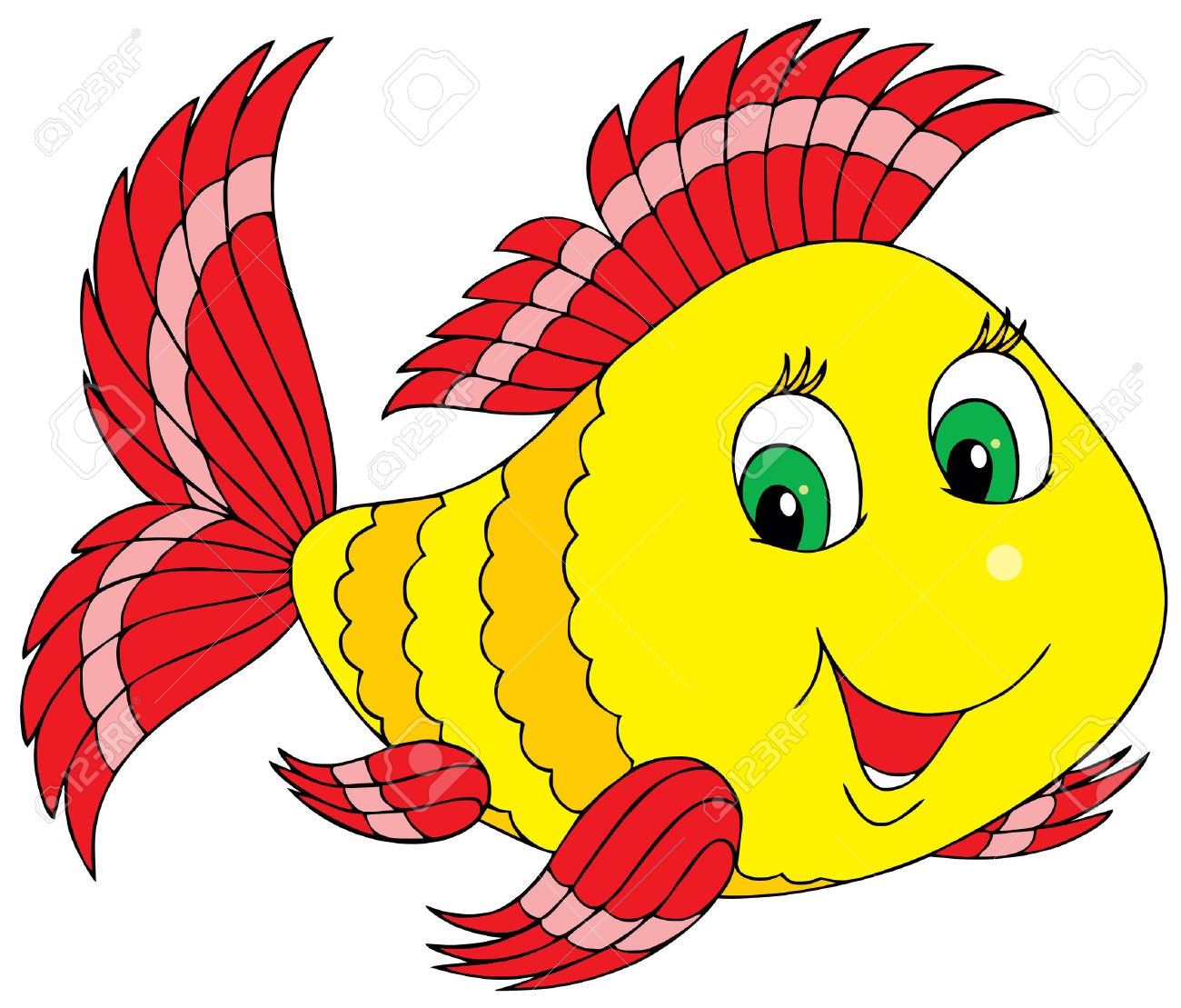 Blue Fish Fish Vector For Download About Clipart