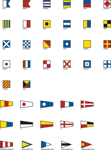 Gran Pavese Flags, All Flags Clipart