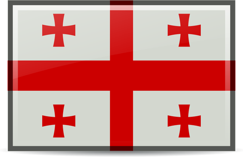 Georgia Flag Clipart