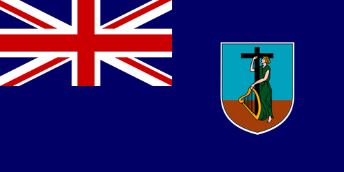 Flag Of Montserrat Clipart