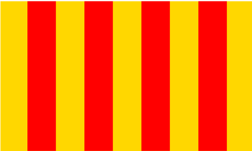 Provence Region Flag Clipart