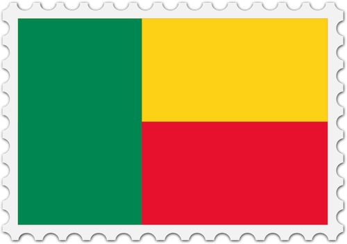 Benin Flagsymbol Clipart