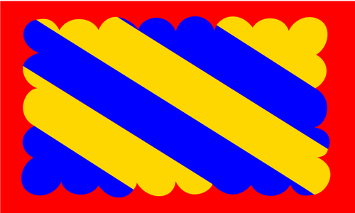 Nivernais Region Flag Clipart