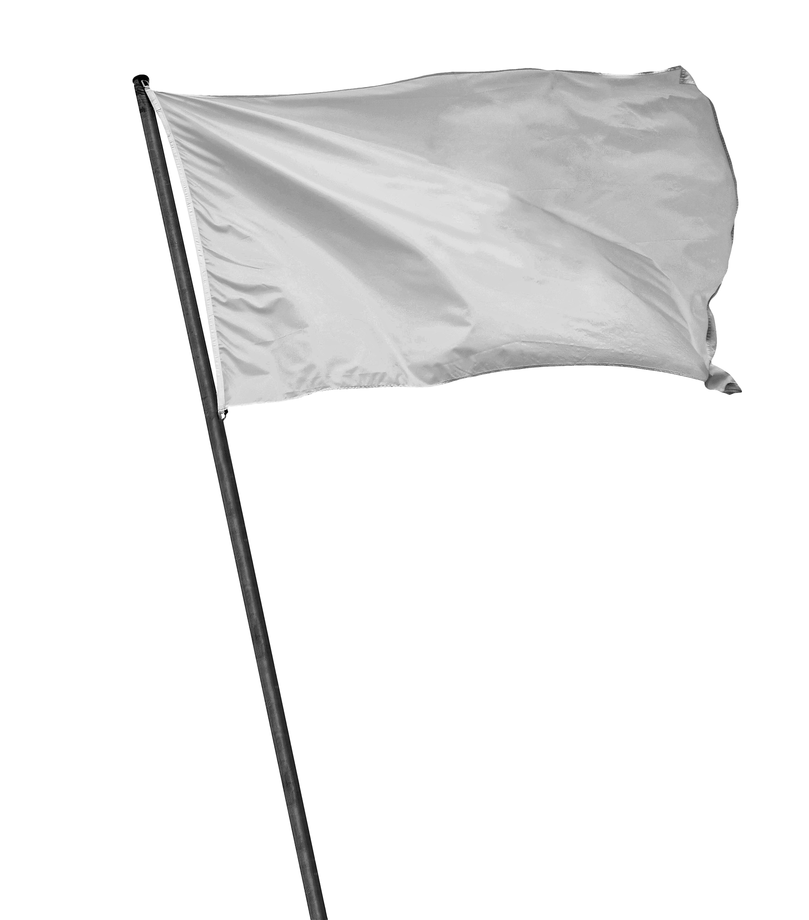 White Flag Wait PNG Free Photo Clipart
