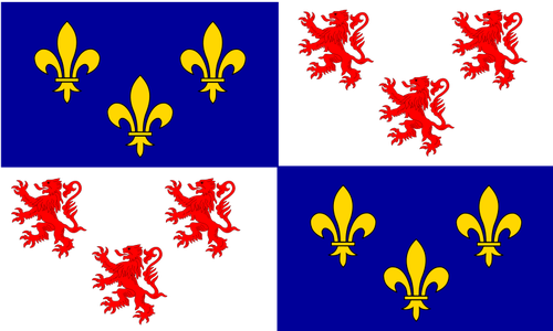 Picardy Region Flag Clipart