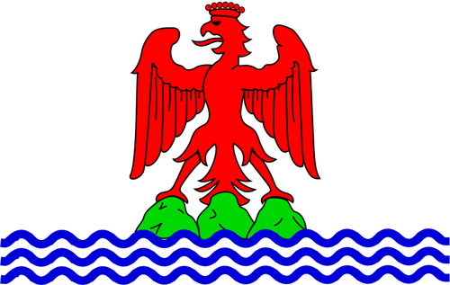 County Of Nice Region Flag Clipart