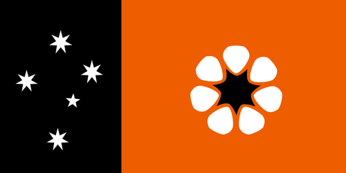 The Northern Territory Flag Clipart