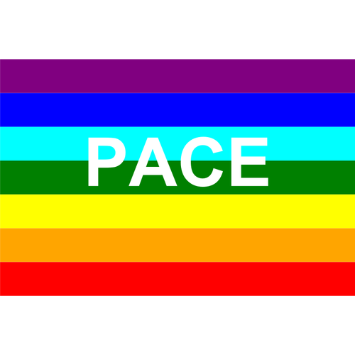 Italian Peace Flag Clipart