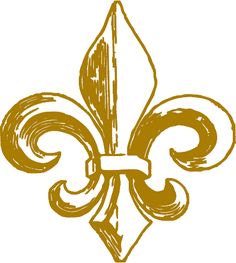 Fleur De Lis On New Orleans Saints Clipart
