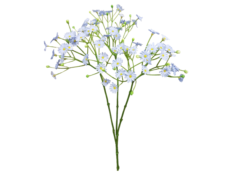 Blue Cut Bouquet Breath Flower Baby'S-Breath Baby Clipart