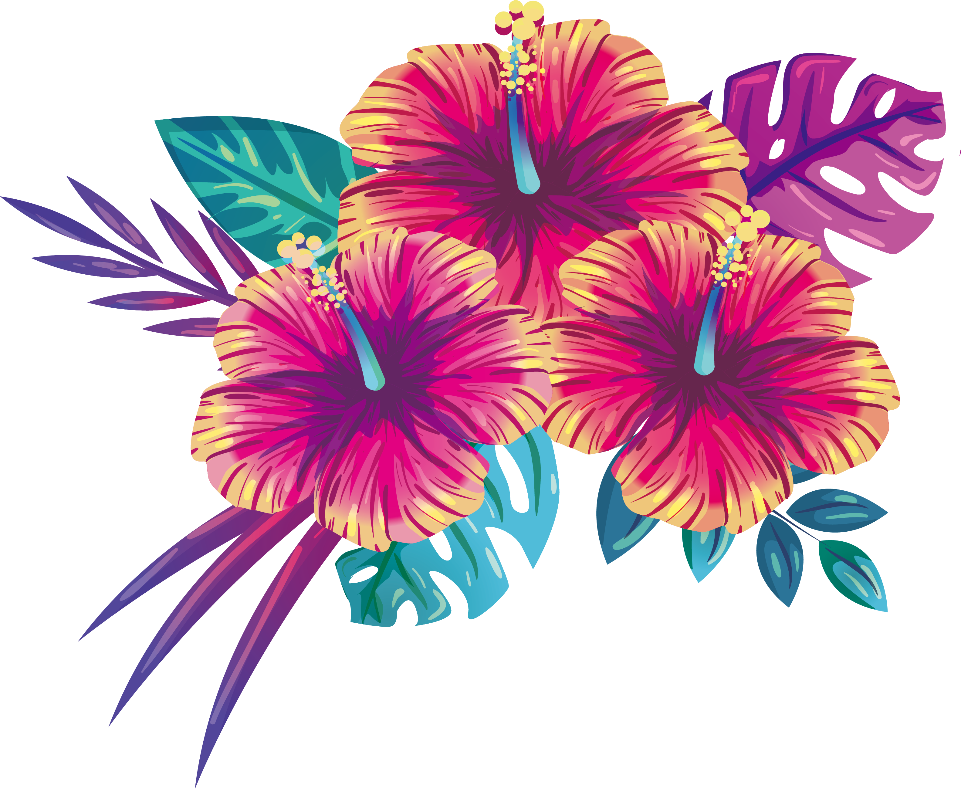 Summer Flowers Blooming Free Clipart HQ Clipart