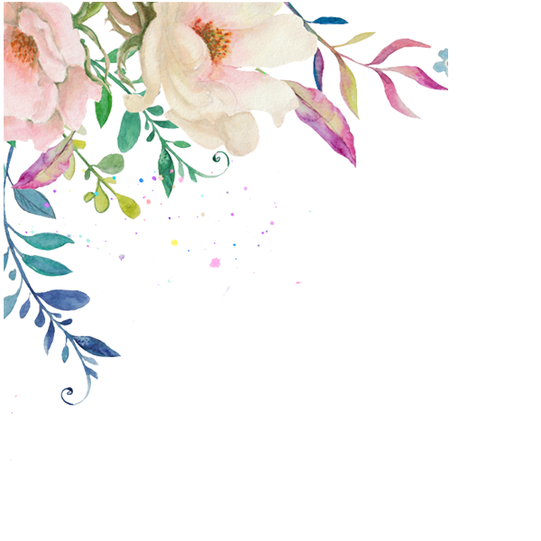 Flower Bouquet Wedding Watercolour Watercolor Ink Invitation Clipart
