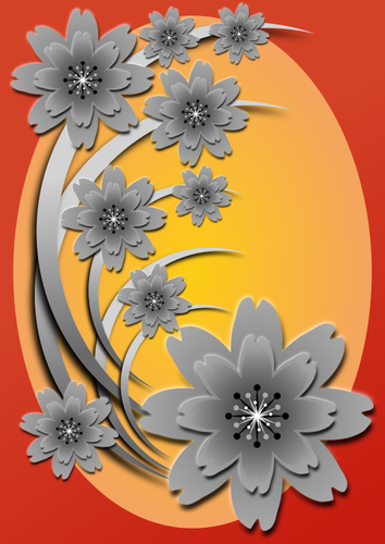 Floral Card Clipart
