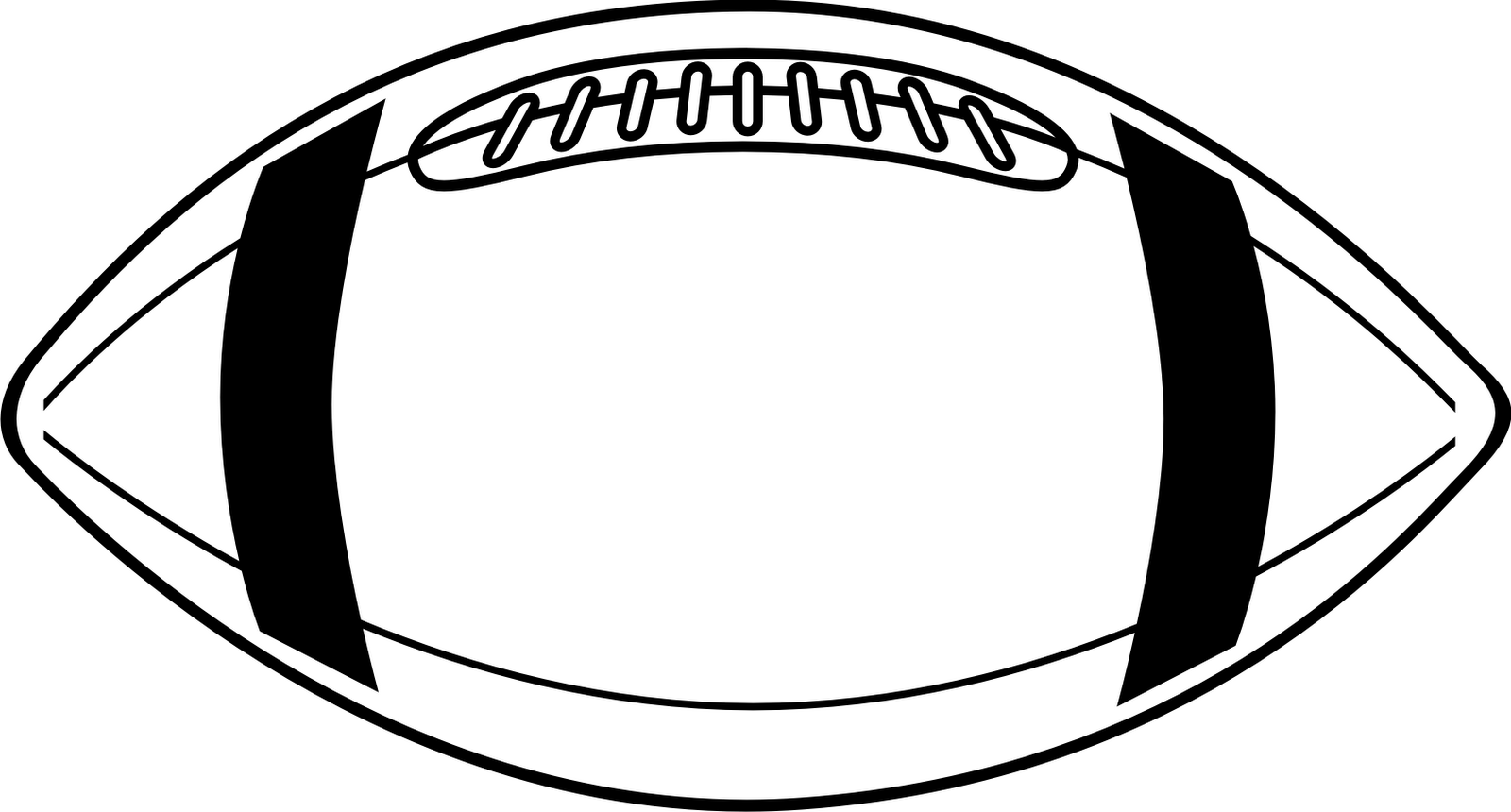 Football Field Black And White Image Png Clipart